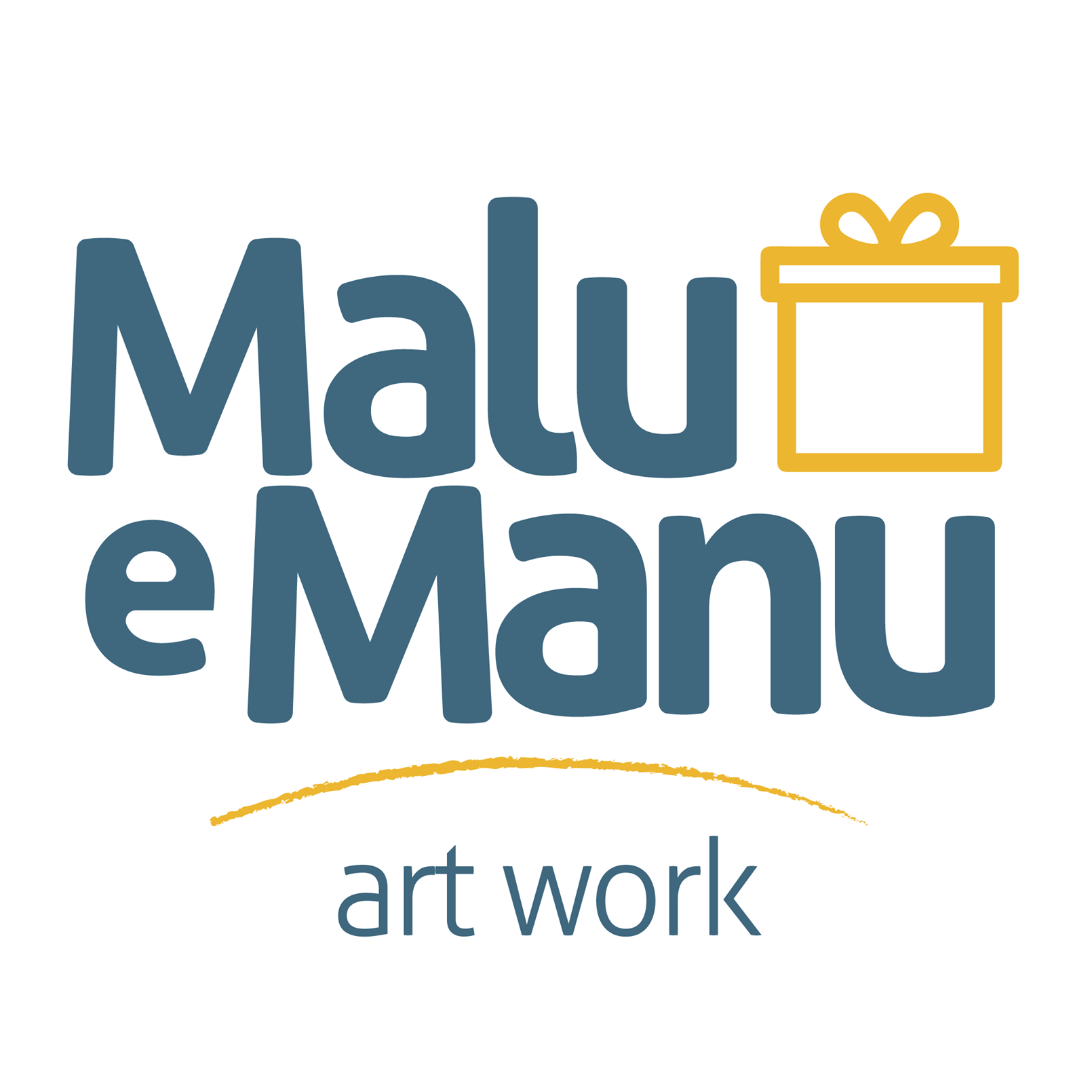 Logotipo Malu & Manu Ateliê